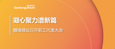 凝心聚力譜新篇 贛鋒鋰業第五屆職工代表大會順利召開